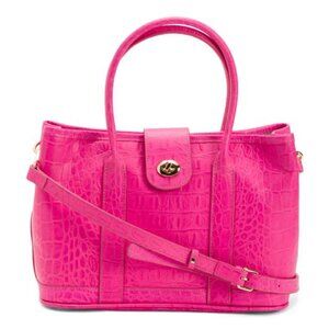 AMERILEATHER Leather Convertible Rokka Satchel With Crossbody Strap